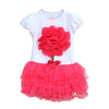 Girl Mesh Dress New Spring Dresses Children Clothing Princess Dress PinkWool Bow Design 2-8 Years Girl Clothes Dress