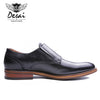 DESAI Brand Men Shoes Genuine Leather Black Brown Formal Dress Double Monk Buckle Straps Wedding Brogues Shoes Zapatos Hombre