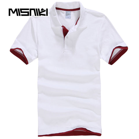 MISNIKI Summer Hot T-shirt Men Cotton Solid Slim Fit Short Sleeve Men T Shirts Lovers Women tshirt 13 Colors