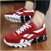 Men Casual Shoes Lace-up Red Blue Spring Autumn Mens comfortable Breathable Footwear