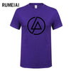 RUMEIAI  Summer Fashion Men T Shirt Lincoln LINKIN Park T-Shirt Cotton Linkin Brand Clothes Short Tops Tees