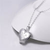 U7 Locket Necklaces 12 Constellations/Zodiac Heart Pendant & Chain Mother's Day Gift Men/Women Jewelry Necklace P1158