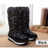 Women boots winter shoes women platform thick plush warm waterproof high snow boots botas mujer size 35-42