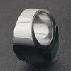 Wholesale 316L Stainless Steel Wedding Jewelry Supplies Big Glass Rings for women