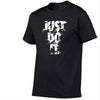 New brand t shirt men new Fashion Just Do It Letter Printed Fashionable Round Neck T-shirts Men's short sleeve T-shirt tops