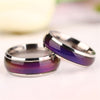 Mood Ring Wedding Rings with the temperature change color magic rings for women/men