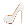 Original Intention New Fashion Women Pumps Sexy Peep Toe Thin High Heels Shoes Woman Pumps Plus US Size 4-15