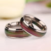 Mood Ring Wedding Rings with the temperature change color magic rings for women/men