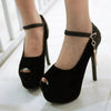 Big size 34-42 Women Pumps Wedding shoes Mary Jane Party prom Pumps High Heels