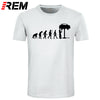 REM Summer Style Evolution Auto Mechaniker Mechanic Car T-Shirt Tops Funny Gift T Shirt For Men Tee