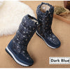 Women boots winter shoes women platform thick plush warm waterproof high snow boots botas mujer size 35-42