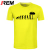 REM Summer Style Evolution Auto Mechaniker Mechanic Car T-Shirt Tops Funny Gift T Shirt For Men Tee