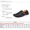 CcharmiX Plus Size 38-47 Leather Mens Shoe Spring Summer Breath Men Luxury Driving Shoes Slip On Casual Male Loafers