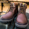 Fashion Genuine Leather Men Ankle Boots Warm Winter Snow Warm Men's Boot