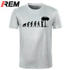 REM Summer Style Evolution Auto Mechaniker Mechanic Car T-Shirt Tops Funny Gift T Shirt For Men Tee