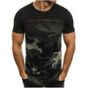 Summer New Camo T-Shirts Men's Slim Fit O Neck Short Sleeve printing Tee Shirts Casual