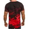 Summer New Camo T-Shirts Men's Slim Fit O Neck Short Sleeve printing Tee Shirts Casual