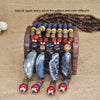 Yumfeel Vintage Ethnic Style Fish Elephant Wood beaded Stone Pendants & Necklaces Statement Nepal Necklace Women Men Jewelry