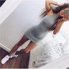 Fashion Women Bandage Bodycon Evening Sexy Party Mini Dress Women Ladies O-Neck Off Shoulders Mini Dress