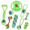 14style Pet Dog Toys Cotton Ball Puppy Chew Molar Toy Teeth Clean Green Rope Durable Funny