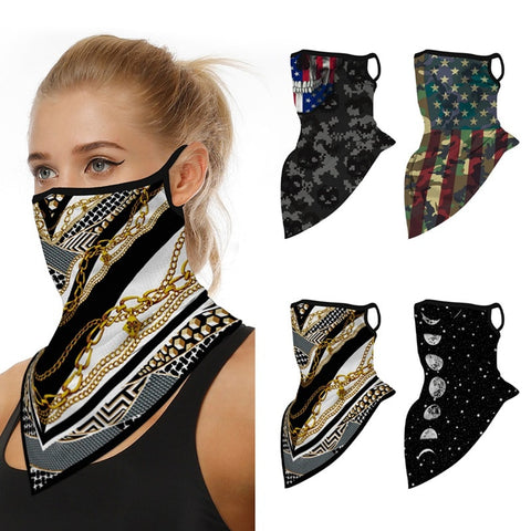 Bike Bicycle Cycling Face Mask Neck Gaiters Anti-dust UV Protection Men Women Motorcycle Face Cover Mask Bandana