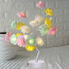 LED Table Lamp Rose Flower Tree USB Night Lights Home Decoration LED Table Lights Parties Wedding Bedroom