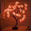 LED Table Lamp Rose Flower Tree USB Night Lights Home Decoration LED Table Lights Parties Wedding Bedroom