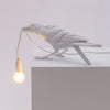 Modern Nordic Resin Bird Table Lamp Italian Bird Lamp Crow Desk Lamp for Living Room