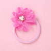 Balleenshiny Infant Child Hair Band Three-dimensional Alloy Rhinestone Crown Headdress Baby Girl Mesh Elastic