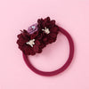 Balleenshiny Infant Child Hair Band Three-dimensional Alloy Rhinestone Crown Headdress Baby Girl Mesh Elastic