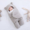 Baby Sleeping Bag Ultra-Soft Fluffy Fleece Newborn Receiving Blanket Infant Boys Girls ClothesSleeping