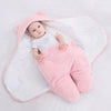 Baby Sleeping Bag Ultra-Soft Fluffy Fleece Newborn Receiving Blanket Infant Boys Girls ClothesSleeping