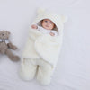 Baby Sleeping Bag Ultra-Soft Fluffy Fleece Newborn Receiving Blanket Infant Boys Girls ClothesSleeping