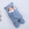 Baby Sleeping Bag Ultra-Soft Fluffy Fleece Newborn Receiving Blanket Infant Boys Girls ClothesSleeping