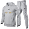 New Fashion Mens Clothing Pullovers Sweater Cotton Men Tracksuits Hoodie Two Pieces + Pants Sports Shirts Fall Winter Track