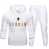 New Fashion Mens Clothing Pullovers Sweater Cotton Men Tracksuits Hoodie Two Pieces + Pants Sports Shirts Fall Winter Track