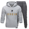 New Fashion Mens Clothing Pullovers Sweater Cotton Men Tracksuits Hoodie Two Pieces + Pants Sports Shirts Fall Winter Track