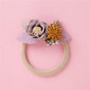 Balleenshiny Infant Child Hair Band Three-dimensional Alloy Rhinestone Crown Headdress Baby Girl Mesh Elastic