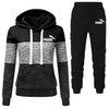 New Casual Tracksuit Women Two Piece Set Suit Female Hoodies and Pants Outfits 2021 Women's Clothing