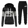 New Casual Tracksuit Women Two Piece Set Suit Female Hoodies and Pants Outfits 2021 Women's Clothing