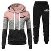 New Casual Tracksuit Women Two Piece Set Suit Female Hoodies and Pants Outfits 2021 Women's Clothing