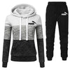 New Casual Tracksuit Women Two Piece Set Suit Female Hoodies and Pants Outfits 2021 Women's Clothing