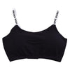 Sexy Seamless Removable Padded Bra Casual Letter Print Bra Fitness Breathable Women Bra